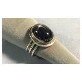 Size 12 Sterling Star Sapphire Ring