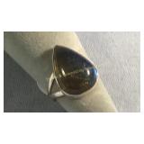 Size 7.5 Labradorite Sterling Silver Ring