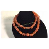 Carnelian Necklace 30 inches