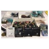 Abalone & Moss Agate & Amber & Bismuth & More