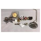 Army & Mason Pins Necklace & Cufflink