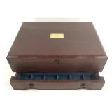 Eureka Mfg Co. Jewelry Chest 16"L x 11.5"W x 6.5"H