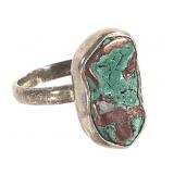 Sterling Green Turquoise Ring 5.5g TW Sz 9