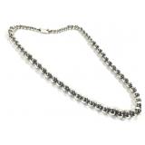 Mexican Sterling Necklace Bench Made 77g TW