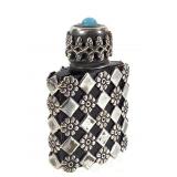 Tiffany & Co Sterling Over Glass Perfume Bottle