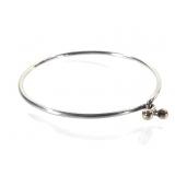 Tiffany & Co Sterling w 14K Accents Hook Bracelet