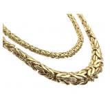 14K Necklace 15.5g TW 20" L