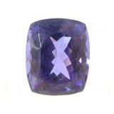 Tanzanite Cushion Gemstone 11x9mm 4.10ct