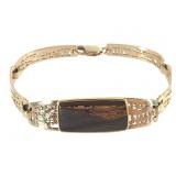 14K Jack Forney Bracelet Jasper 18.2g TW