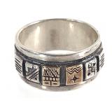 Sterling & 14K RMT Roderick Tenorio Ring