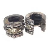 Unmarked Earrings in Argentum Jewelry Box