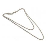 30" L Sterling Necklace 20.3g TW