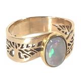 14K Jack Forney Opal Ring 4.5g TW