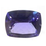 Tanzanite Cushion Gemstone 11x9mm 5.75ct
