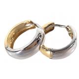 14K Earrings in Box 1.9g TW