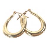 14K Earrings 1.1g TW