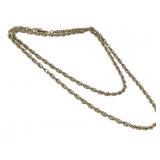 14K Necklace 11.6g TW 26" L