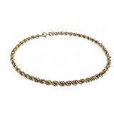 14K Bracelet 6.9g TW 8" L