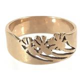 14K Jack Forney Ring 4g TW Sz 7