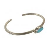 Sterling Turquoise Bracelet 16.3g TW