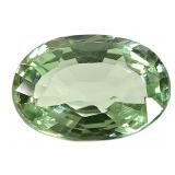 Ov Mint Green Tsavor VVS Grade .75 Ct
