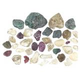 Raw Tsavorite Orthclase Emerald Garnet +366.30 CTW