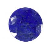 Round Cut Lapis 17.2 CT 18 mm