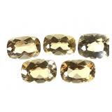 5 OC Golden Topaz, VSS 10 CTTW