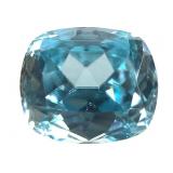 CU Zircon Caribbean Blue FLLSS 3.66 CT 9 x 7 mm