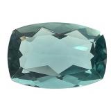 Lg Faceted Natural Color Chg Fluorite VVS 54.38 Ct