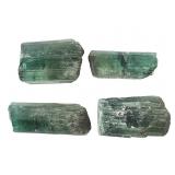 4 Green tourmaline 11.12 Grams TW