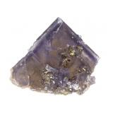 Zoned Fluorite w Pyrite 5.6 oz