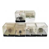 6 Gem Diopside Cassiterite Pyrite n Talc Sph +