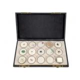 8 Faceted & 3  Cabochons + In Case