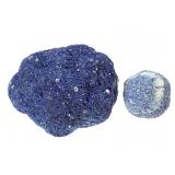 2 Azurite Nodules 1.1 oz