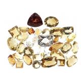 TR Hessonite Garnet 3 CT & 34 Topaz GD - CL 10.5 T