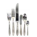 International Sterling Wedgwood 6Pc Setting 5/6