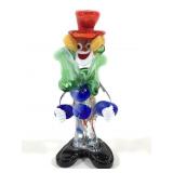 Murano Art Glass Clown Figure