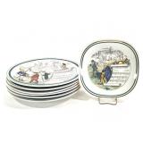 Sujets Musicaux Terre De France Collector Plates