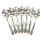 Sterling 182g 7 Teaspoons Easterling Classic 2/6