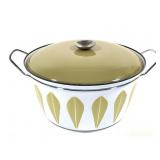 Cathrineholm Lotus Green Enamel Dutch Oven
