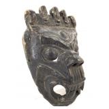Early Carved Wood Tribal Mask