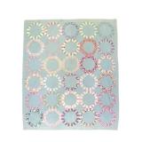 Early Blue Octagon Quilt 88" x 76"