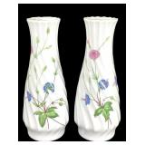 Limoges Haviland France Floral Vases