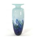 Mad Art Studio Swirled Wave Glass Vase