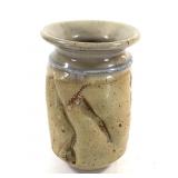 Studio Art Glazed Pottery Stoneware Vase