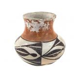 Acoma Pueblo Hand Painted Pottery Vase