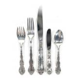 Gorham Sterling Silver Stasbourg 5Pc Setting 3/8