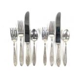 International Sterling Wedgwood 2 Place Settings