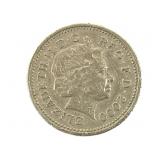 2000s Queen Elizabeth II One Pound Coin 10g TW